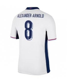 Inghilterra Alexander-Arnold #8 Maglia Gara Casa Repliche Europei 2024